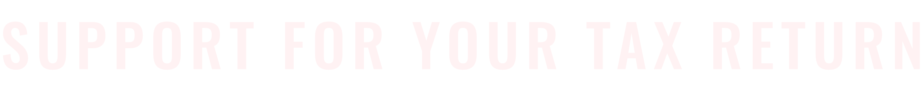 Support for your tax return